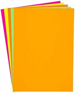 Fon Kartonu Büyük 50x70 Fosforlu Ve Siyah