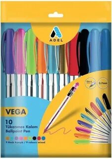 Tükenmez Kalem Ekonomik Karışık Renk