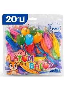 Balon Atom-İpli-Bayraklı