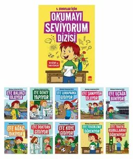 Okumayı Seviyorum Dizisi 10 Kitap Set