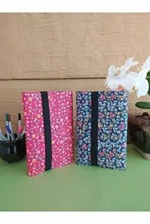 Desenli Defter Kitap Kabı