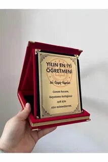 Öğretmenler Günü Plaket