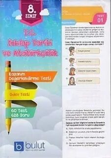Kazanım Kontrol Ve Ödev Testi İnkilap Tarihi Ve Atatürkçülük Coşku Yayınları 8 Sınıf