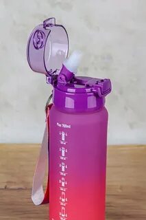Motivasyon Şeffaf Matara Suluk 700 Ml ASA-MB9