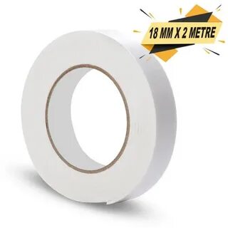 Çift Taraflı Bant Beyaz 18 Mm 2 Metre