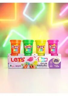LETS OYUN HAMURU 4 RENK 440 GR 1 PAKET