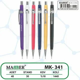 Mabber uçlu kalem 07 mm mk-341