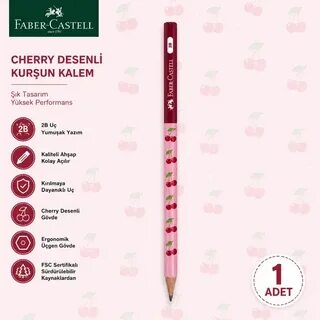 FABER CASTELL CHERRY KURŞUN KALEM 1 ADET