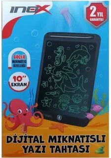 İNOX DİJİTAL YAZI TAHTASI MIKNATISLI 10 İNC XS-Q9