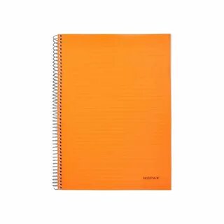 120 Yaprak Defter A4 Büyük Çizgili Telli Dazzlesoft PP Kapak