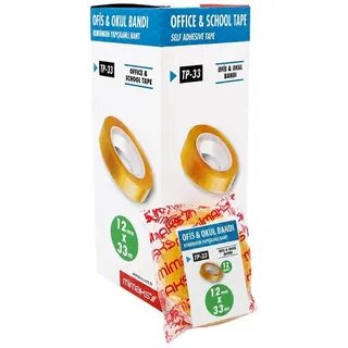 MİMAKS PARA BANDI KÜÇÜK 12 MMX 33 METRE TP-33