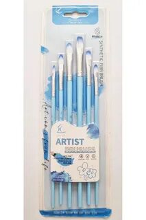 MAVİ SULU BOYA FIRÇASI SET 6 LI HKD-132