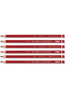 Faber Castell Kırmızı Kalem Klasik
