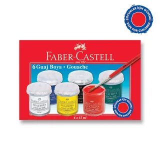 Fabercastel Guaj Boya 6 Lı 6x15 Ml