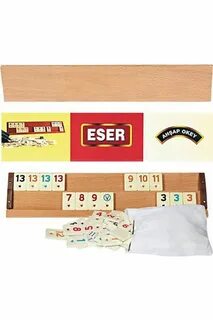 OKEY TAKIMI AHŞAP ESER