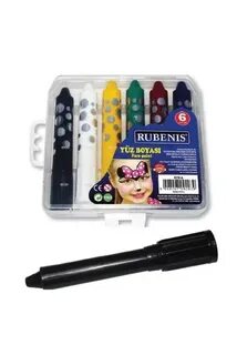 Yüz Boyası 6 Lı Rubenis-Silky