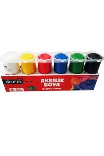 UFEN AKRİLİK BOYA 6 RENK