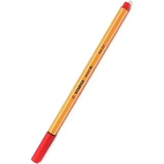 Color Keçeli Kalem İnce Uçlu 0.4 Mm Kırmızı