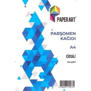 Paperart Perşömen Kağıdı Çizgili 50 Adet A4 210x297