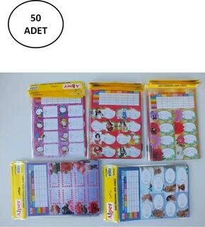 Alper Defter Etiketi 3 Lü