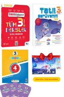 Tatil Kitabı Sınav Yayınları 3 Sınıf
