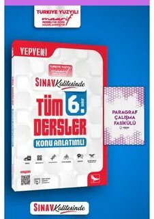 Tüm Dersler Soru Bankası Konu Anlatımlı Sınav Yayınları 6 Sınıf