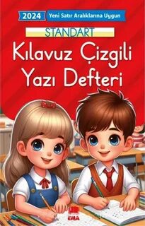 Klavuz Çizgili Standart Yazı Defteri Yeni Satır Aralıklarına Uygun Ema