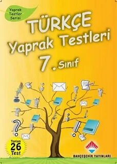 Yaprak Tes Bahçeşehir Yayıncılık 7 Sınıf