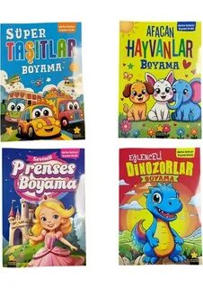 HARİKA RENKLER BOYAMA DEFTERİ