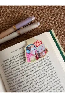 Kitap Ayracı Mıknatıslı