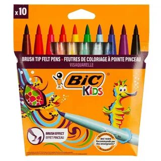 Bic Fırça Uçlu Visaguarelle Boya 10 Lu