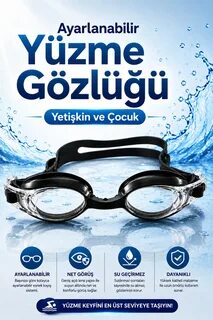 YÜZME GÖZLÜĞÜ AKKUZU MONTAJ ITEM NO:A-1600