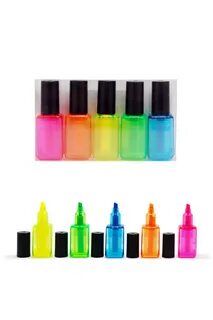 OJE FOSFORLU KALEM 5 RENK 1 PAKET