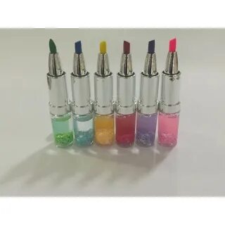 RUJ FOSFORLU KALEM 6 RENK FL-8235 1 PAKET