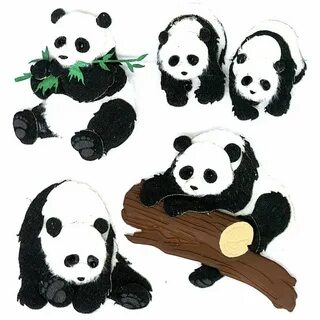 3D STICKERS PANDA BÜYÜK