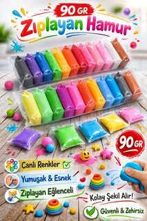 ZIPLAYAN KİL HAMURU OZAN KİL