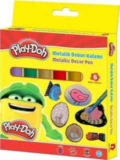 Play-Doh Metalik Dekor Kalemi 6 Renk