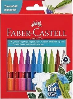 FABER CASTELL KEÇELİ KALEM 12 Lİ 1 ADET