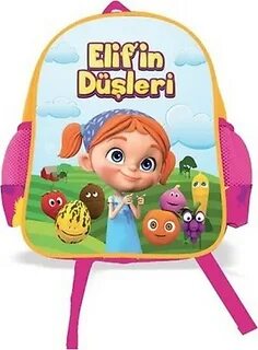 Elifin Düşleri Ana Sınıfı Çantası Lisanslı