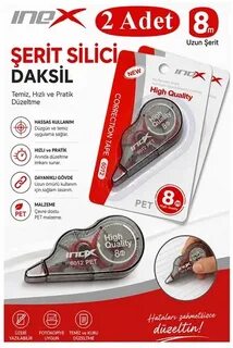ŞERİT SİLİCİ WHİTE 5MMX8 METRE
