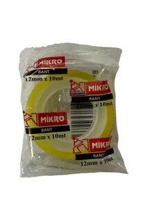 MİKRO PARA BANDI KÜÇÜK 12 MMX10 METRE