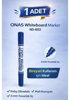 Onas Tahta Kalemi Mavi Ns-603 M