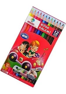 Mikro Kuru Boya Uzun 12 Li