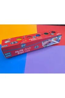 U-4 AKRİLİK BOYA 6 RENK U4-F477