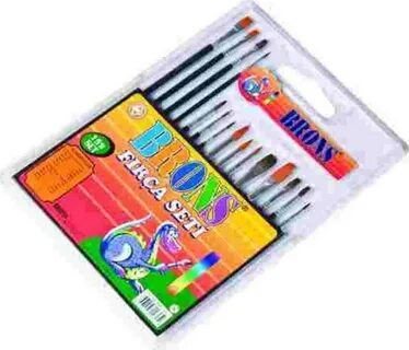 BRONS BR-2233 SET14 SANAT VE HOBİ FIRÇA SETİ