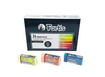 Fortis Neon Silgi Siyah