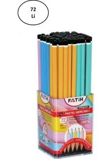 Kurşun Kalem Fatih Üçgen Pastel Triangular