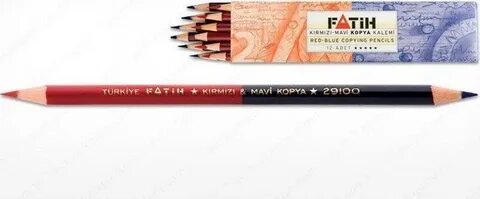 FATİH KIRMIZI MAVİ KOPYA KALEMİ
