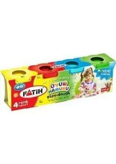 Fatih Oyun Hamuru 4 Renk 520 Gr