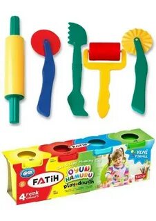 Oyun Hamuru Fatih 5 Li Set 250 Gr